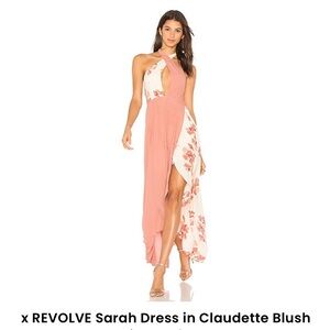 REVOLVE High Low Dress in Pink Floral